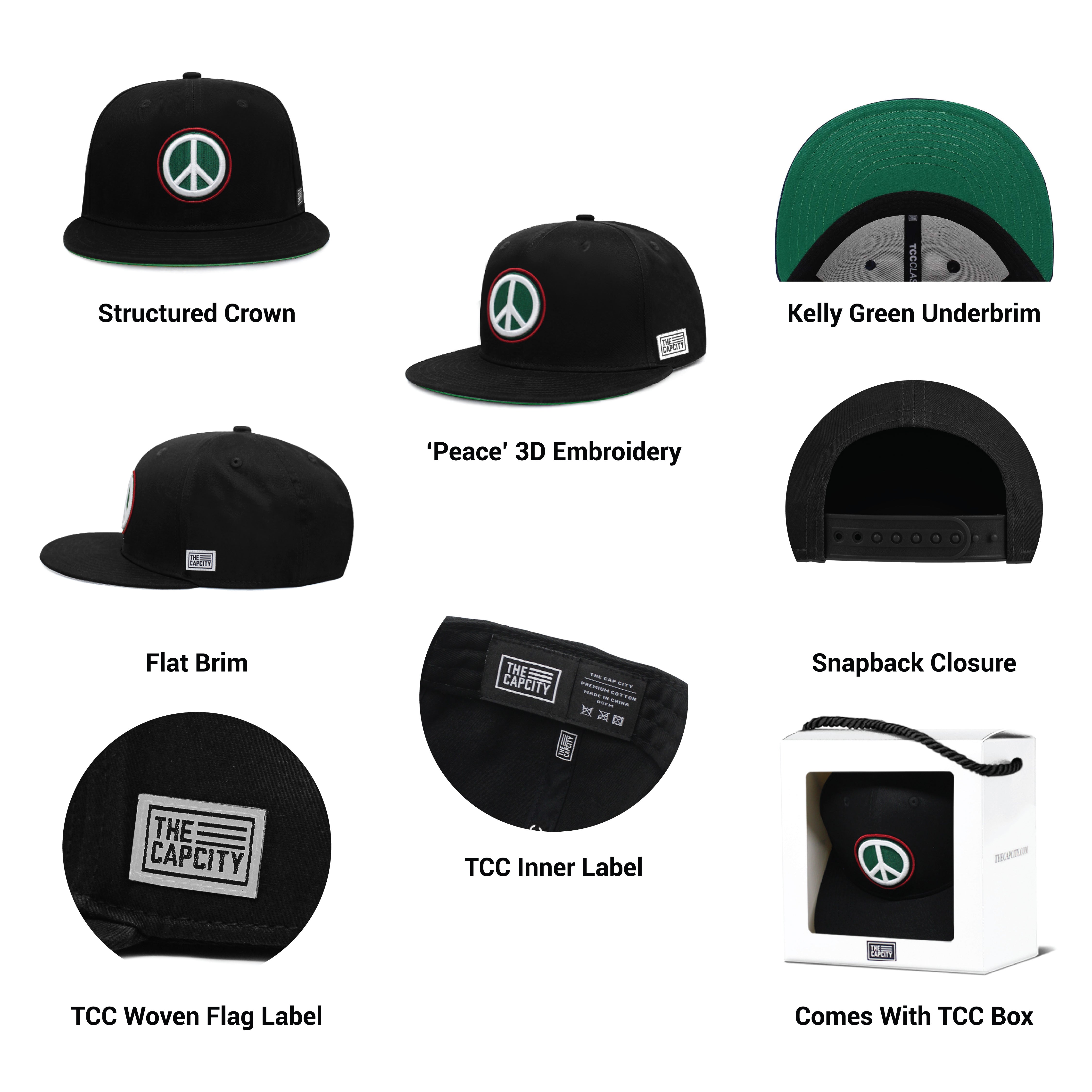 TCC 'THE HARMONY' CLASSIC SNAPBACK COLLECTION