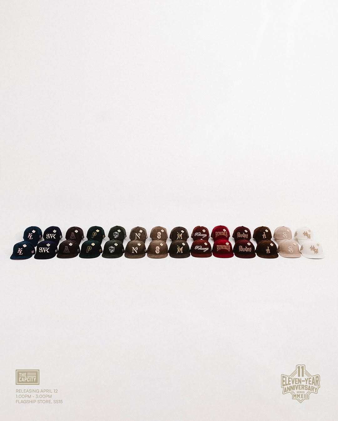 TCC 11TH ANNIVERSARY RELAXED-FIT STRAPBACK COLLECTION